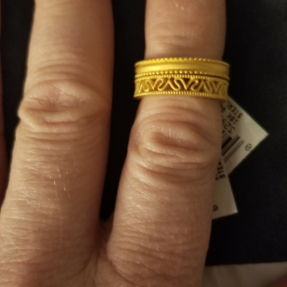 Vera Wang Stackable Rings - Picture 2 of 5